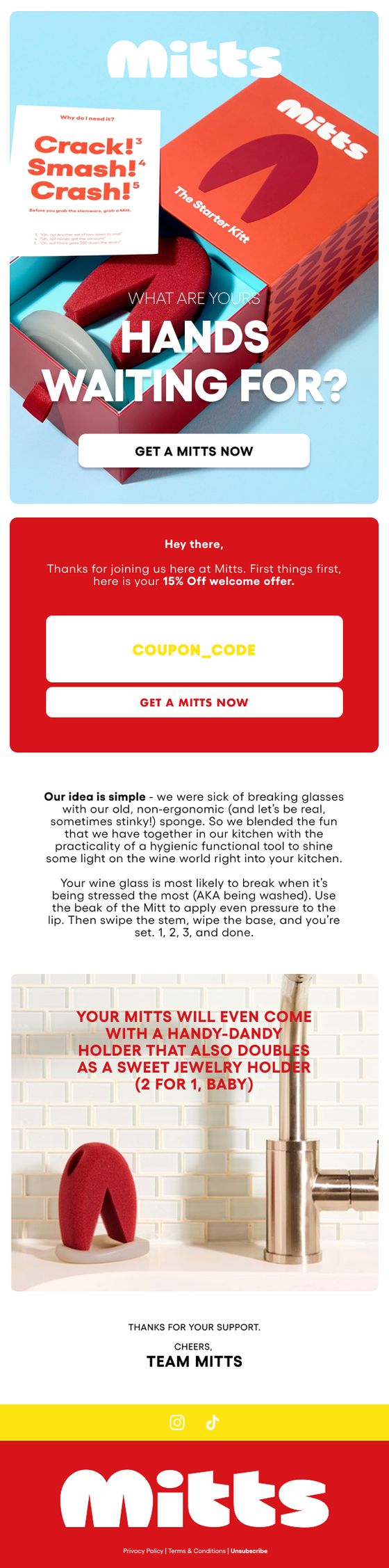 Why Do I Need It? Smash Protection email for Mitts